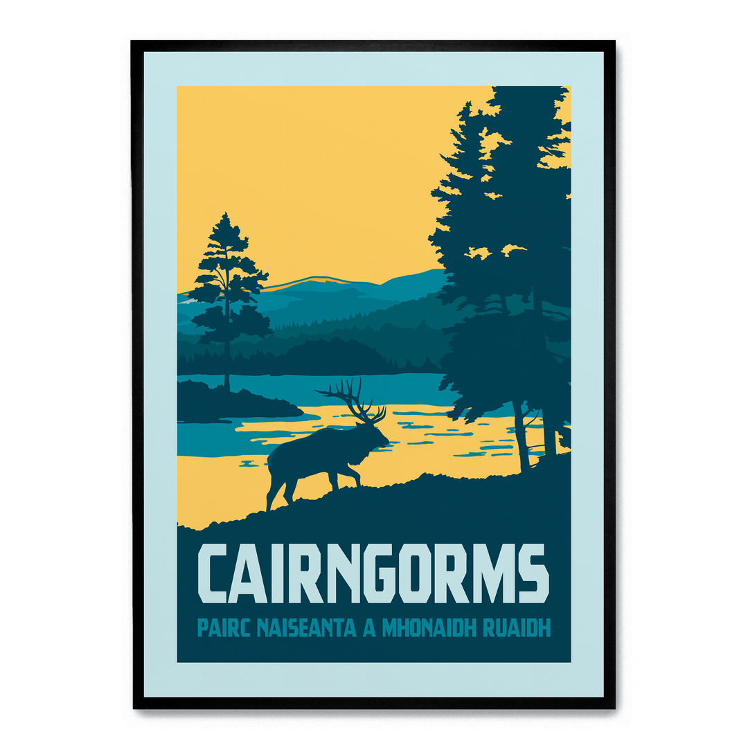 Majestic Cairngorms Stag