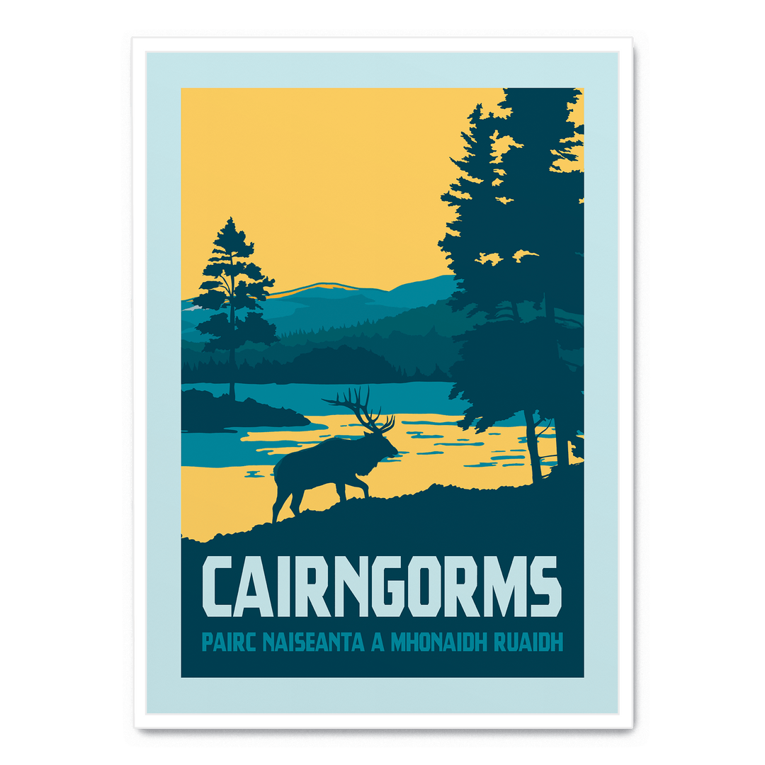 Majestic Cairngorms Stag