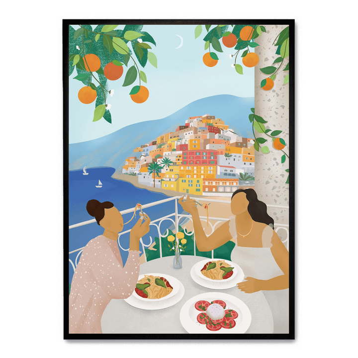 Girls In Positano