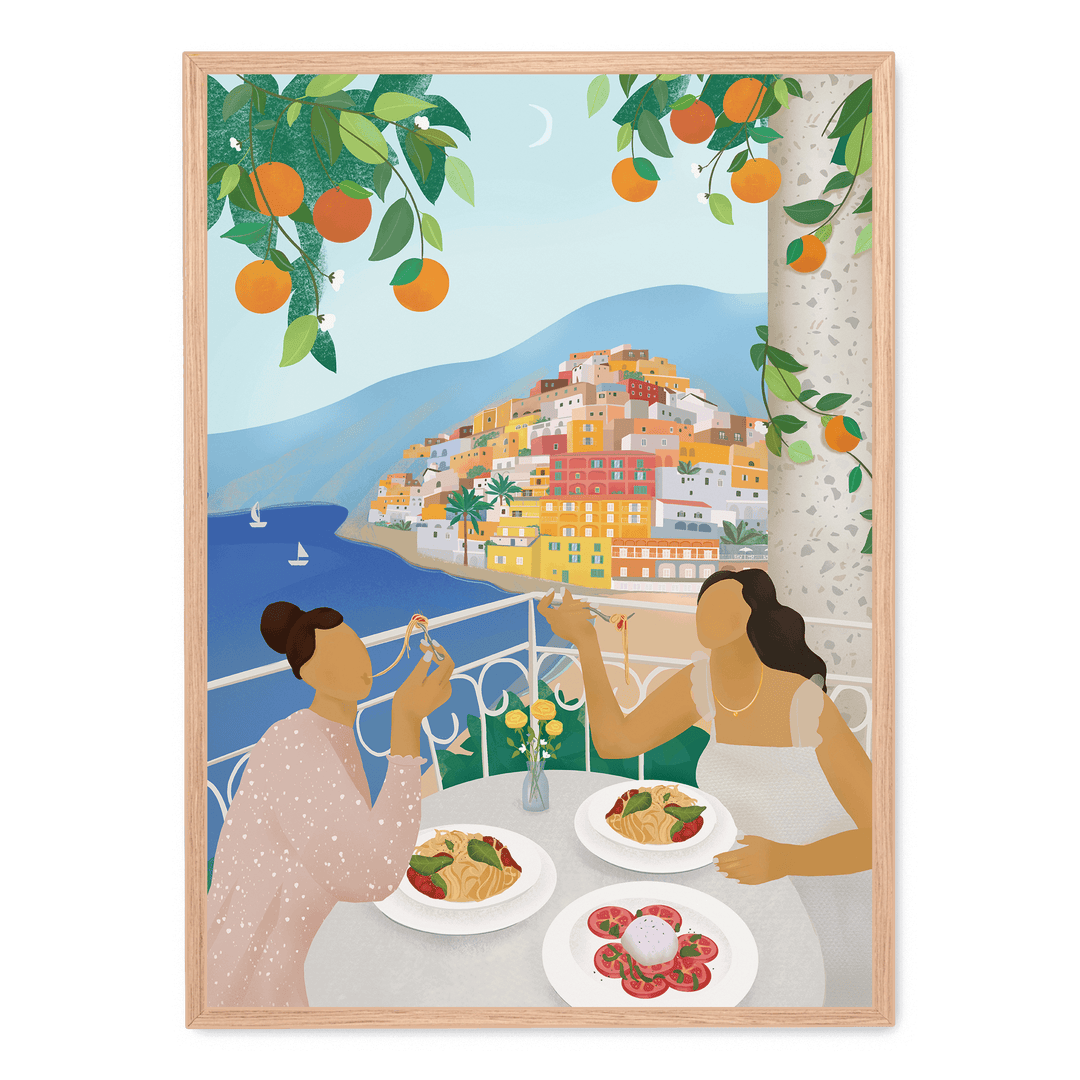 Girls In Positano