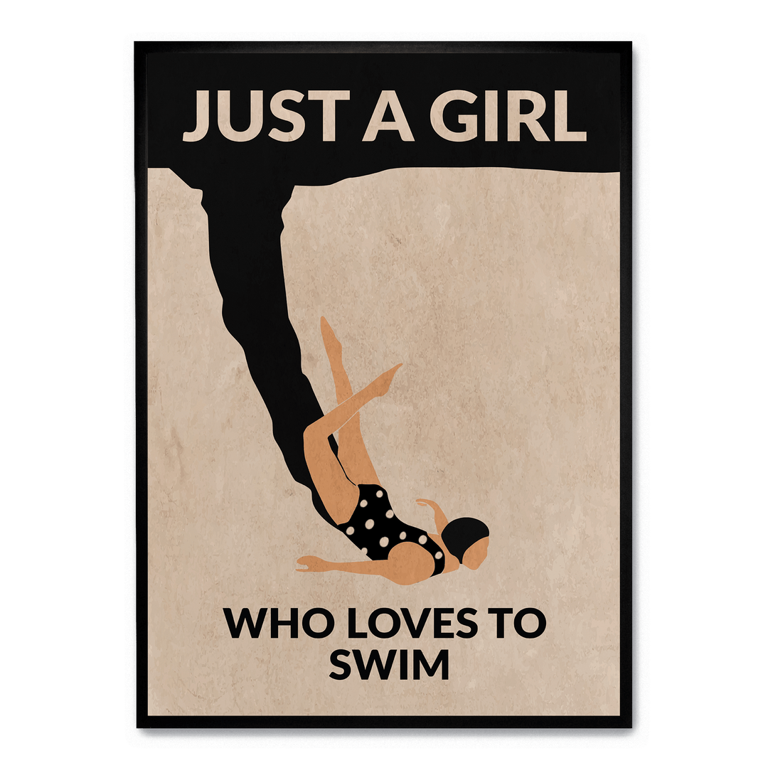 Just A Girl Who Loves To Swim