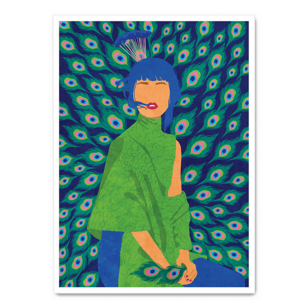 Peacock Woman