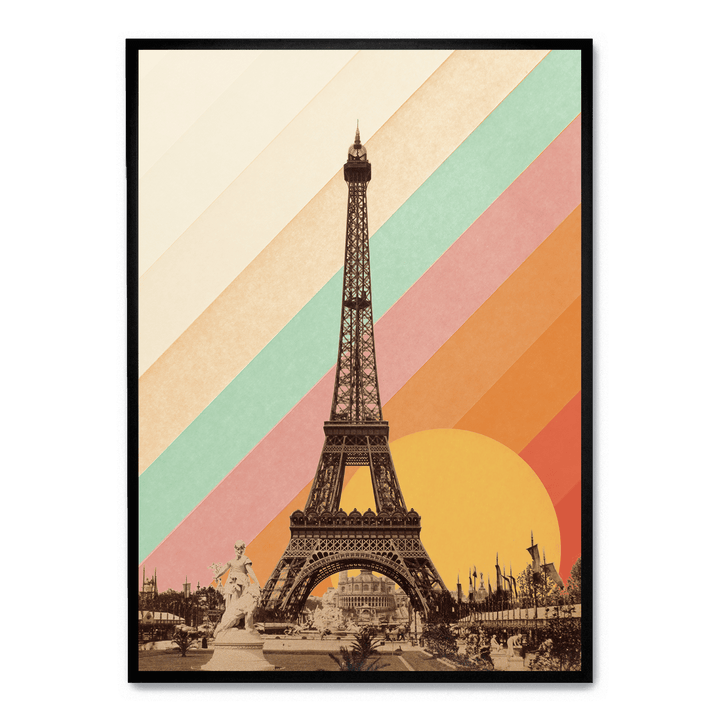 Eiffel Tower Rainbow
