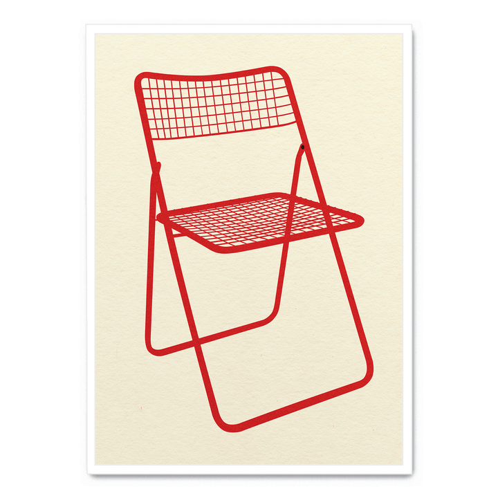Ted Net Chair Red