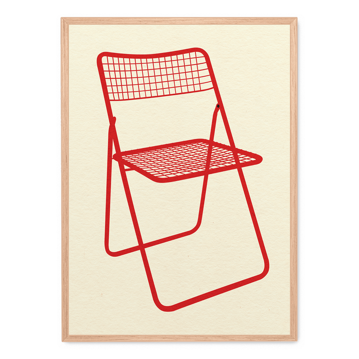 Ted Net Chair Red