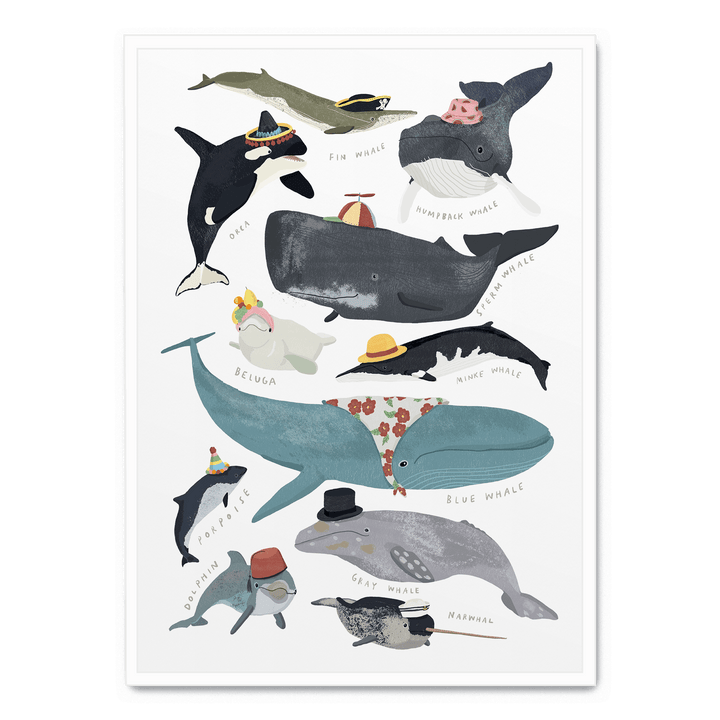 Whales In Hats