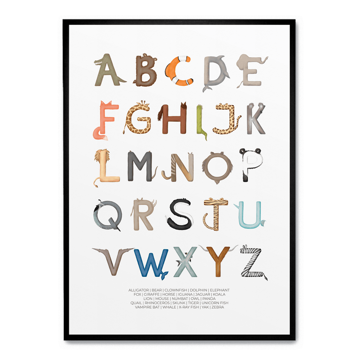 Animal Letters ABC