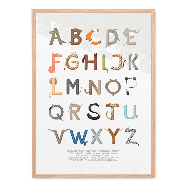 Animal Letters ABC