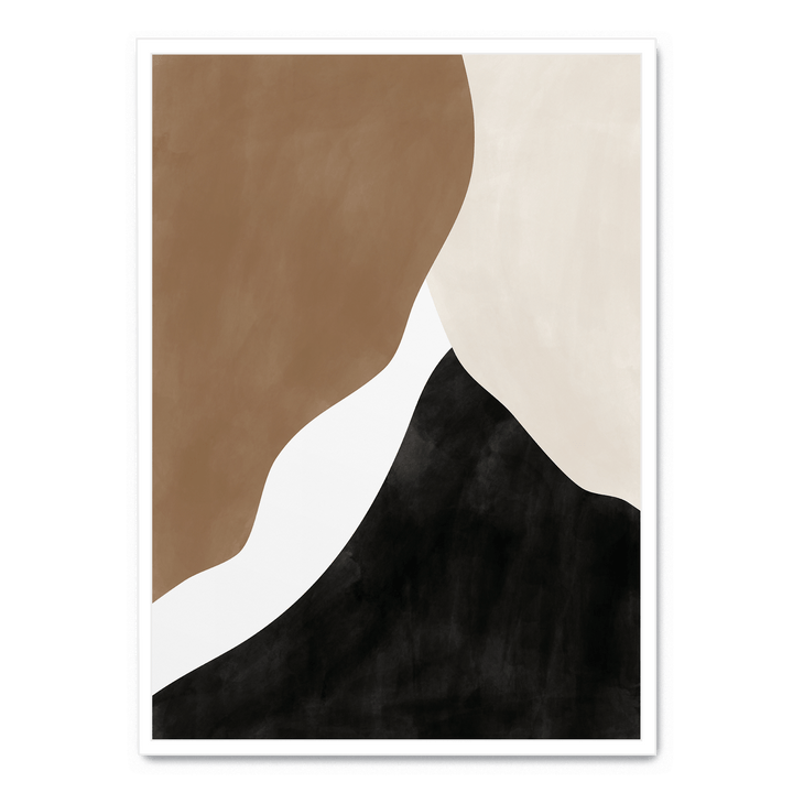 Abstract Beige And Brown No. 1