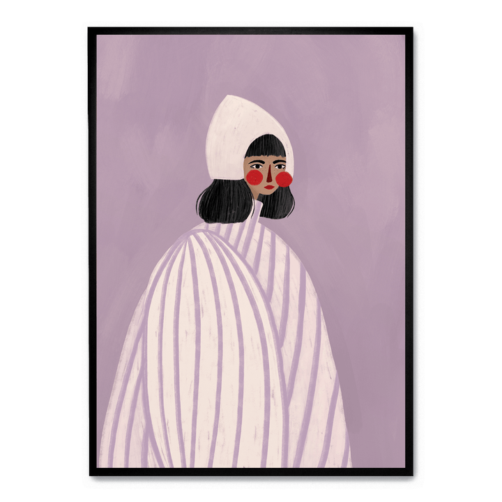 Woman With White Hat