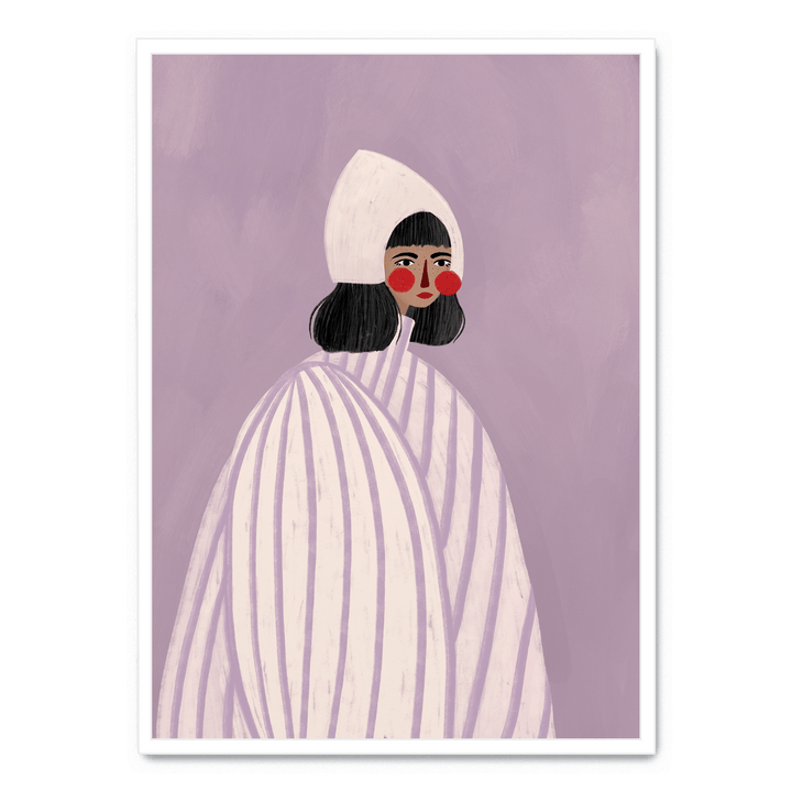 Woman With White Hat