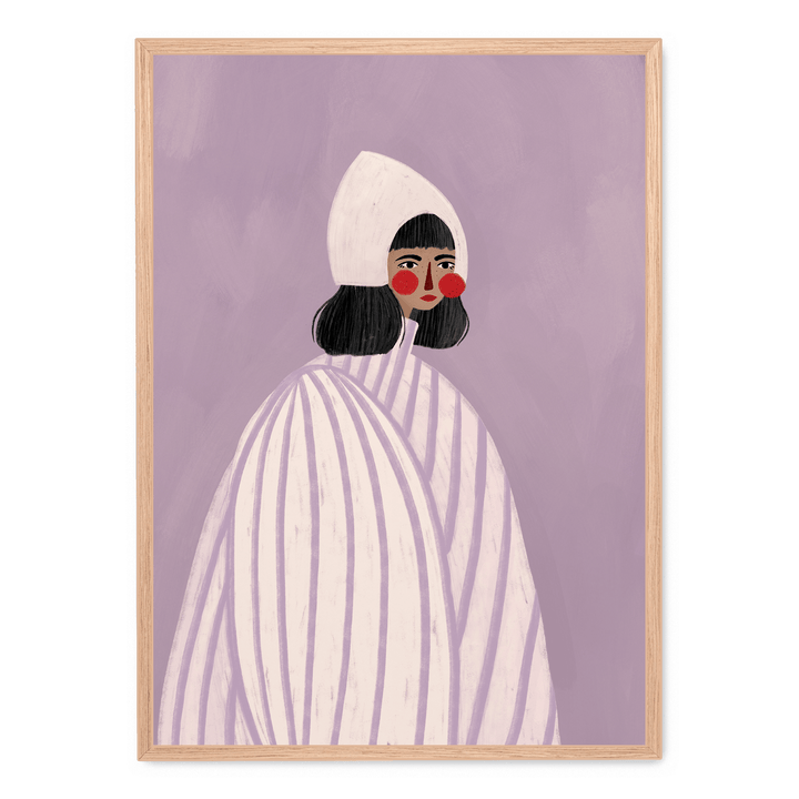 Woman With White Hat