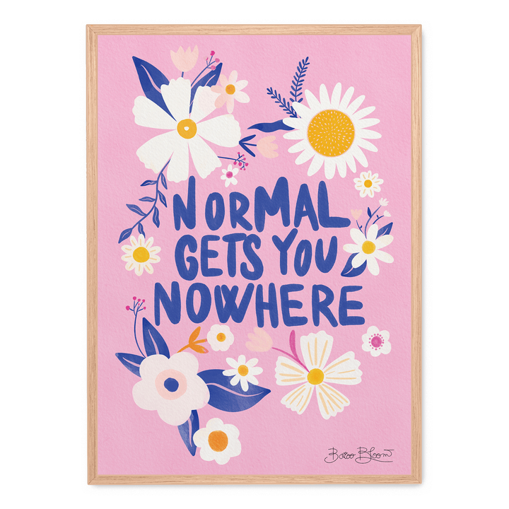 Normal Gets You Nowhere