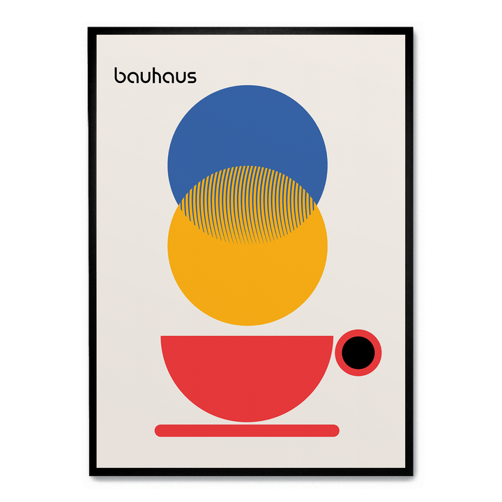 Bauhaus Coffee Abstract