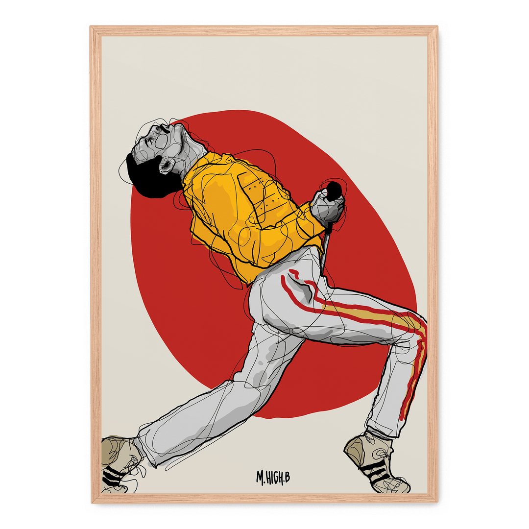 Freddie Mercury x M.HIGH.B