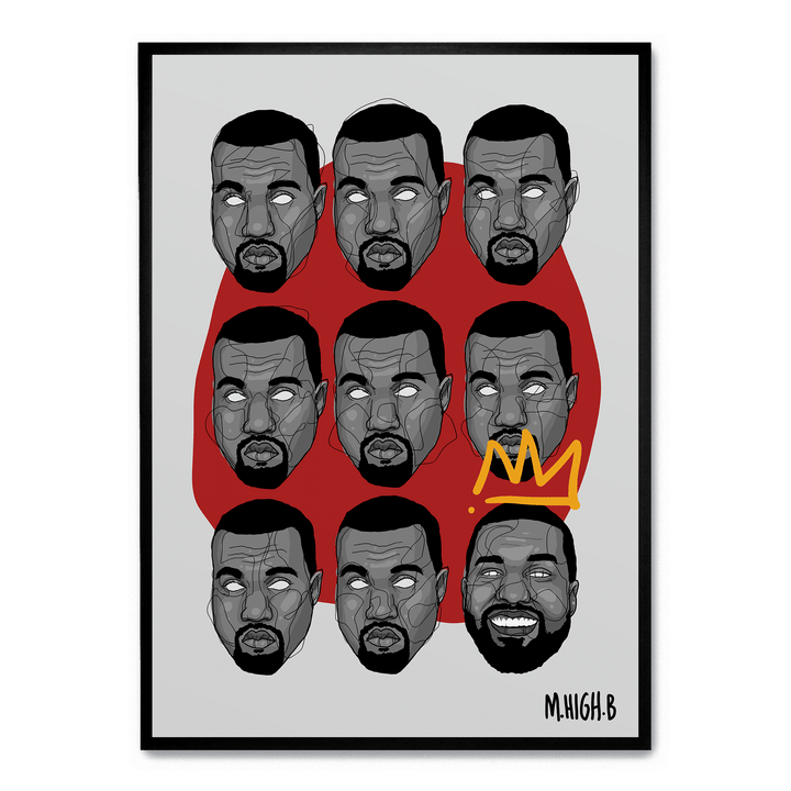 Kanye West x M.HIGH.B