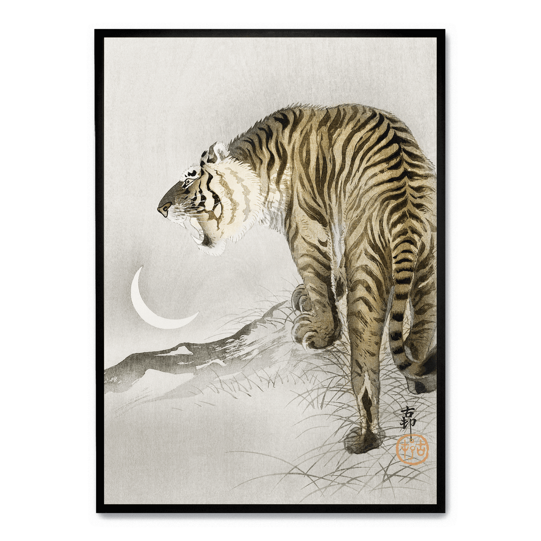 Ohara Koson - Roaring Tiger