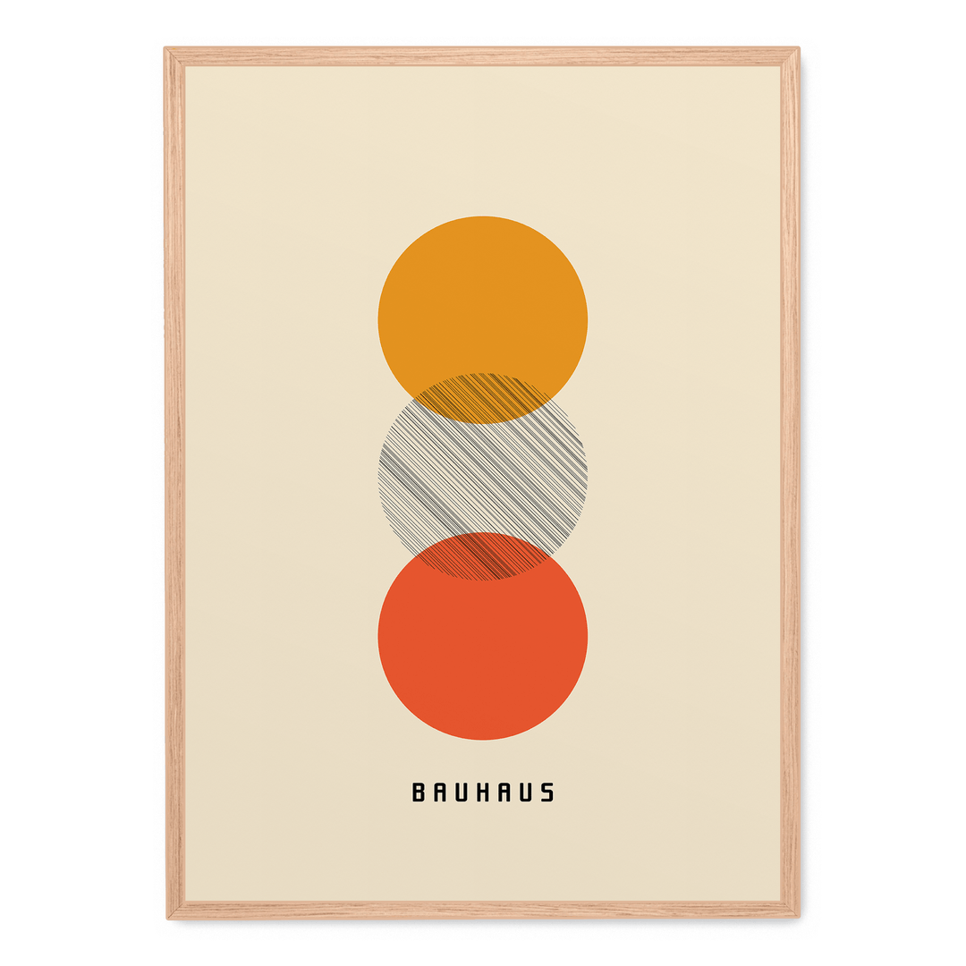 Bauhaus Colored Circles