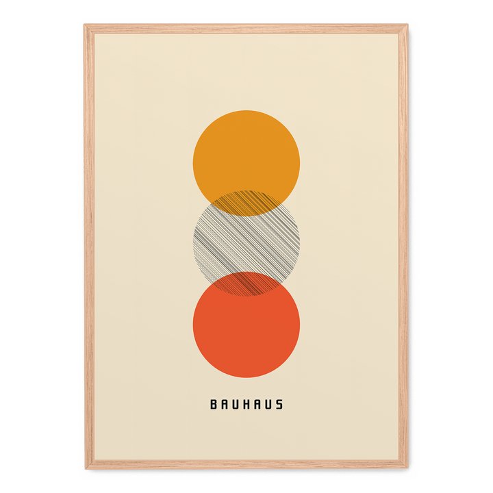 Bauhaus Colored Circles