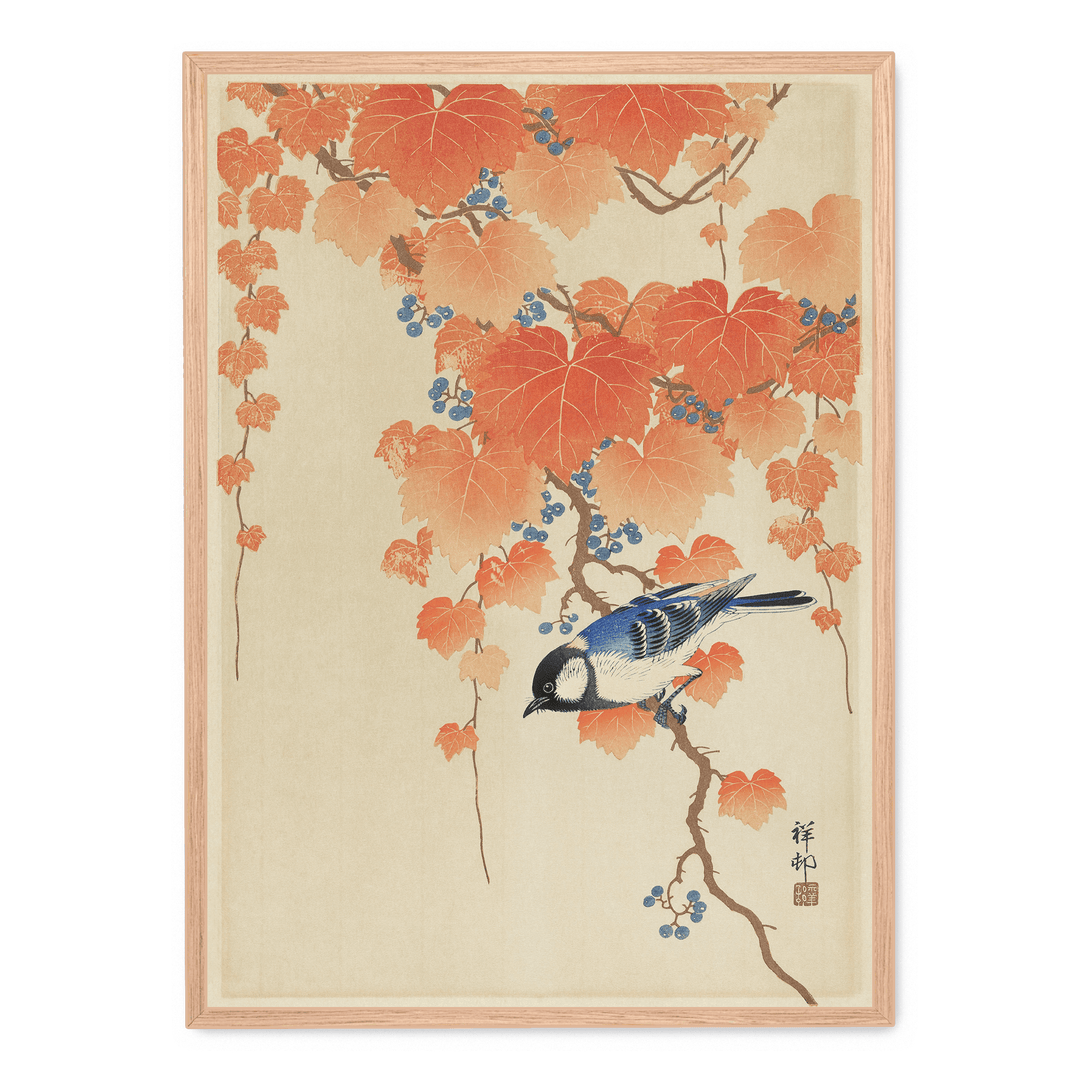 Ohara Koson - Bird On Branch