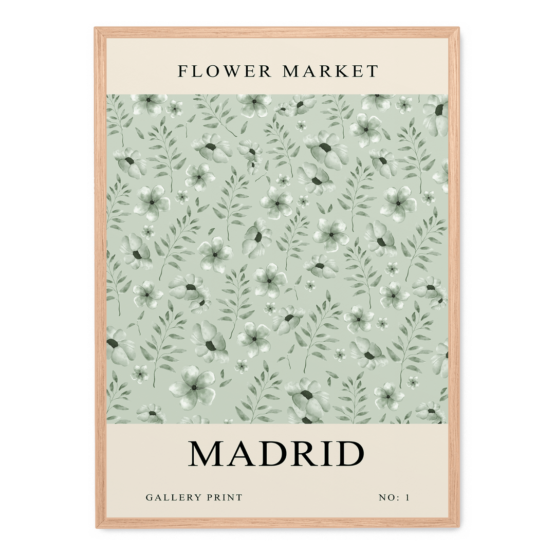 Flower Market Madrid