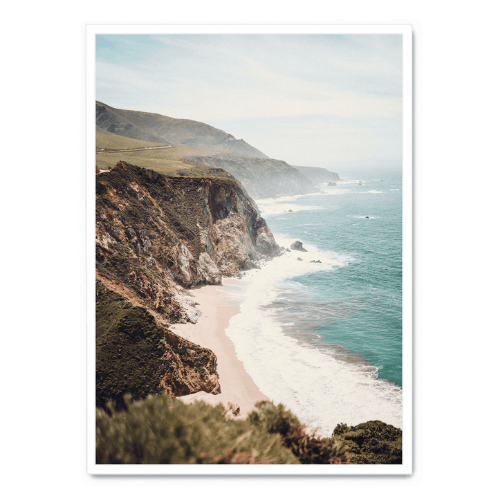 Coast With Blue Water