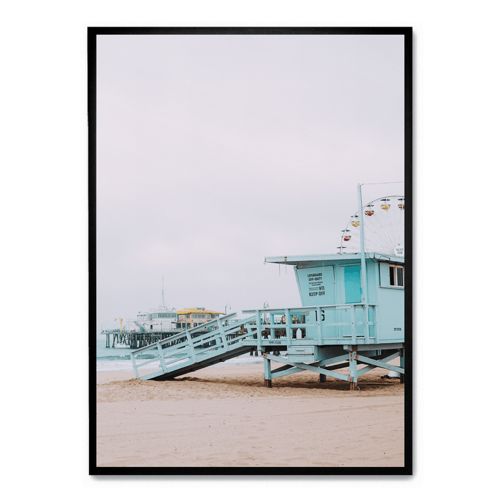Lifeguard House On The Beach