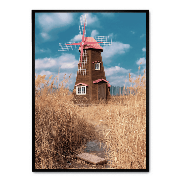 Mill Hidden In The Field