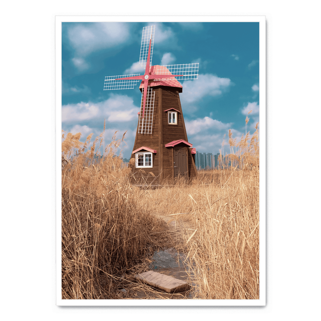 Mill Hidden In The Field