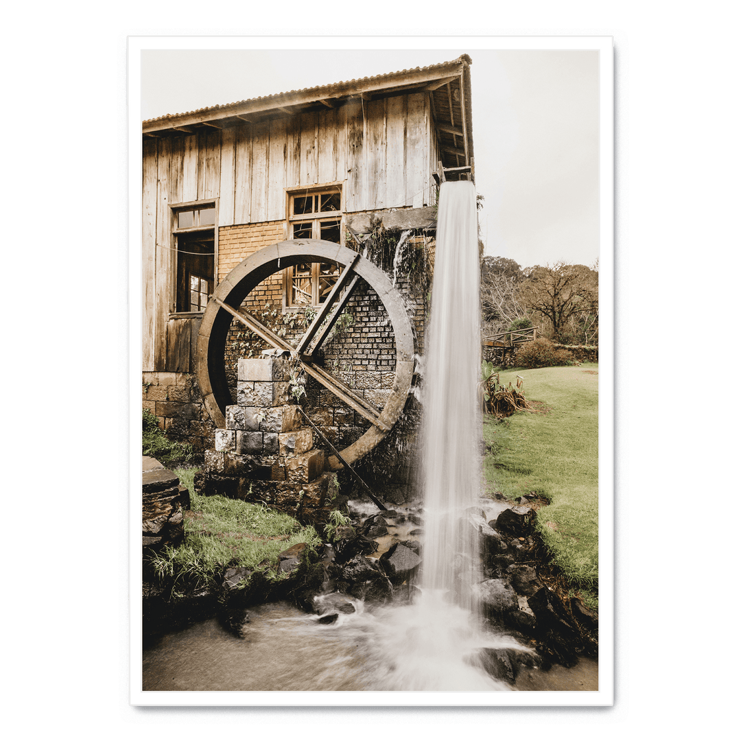 Watermill In The Countryside
