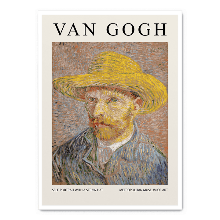 Self-Portrait With A Straw Hat