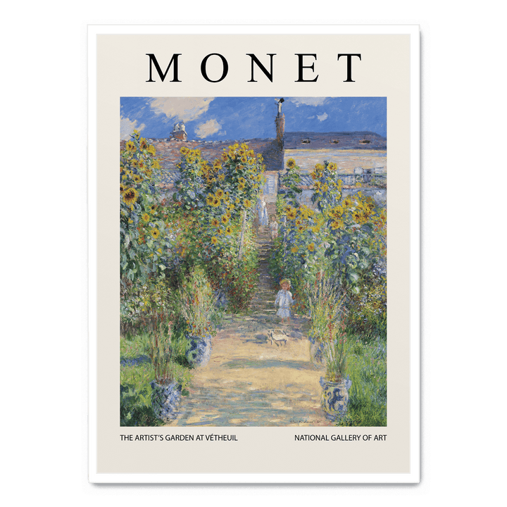 The Artist's Garden At Vétheuil