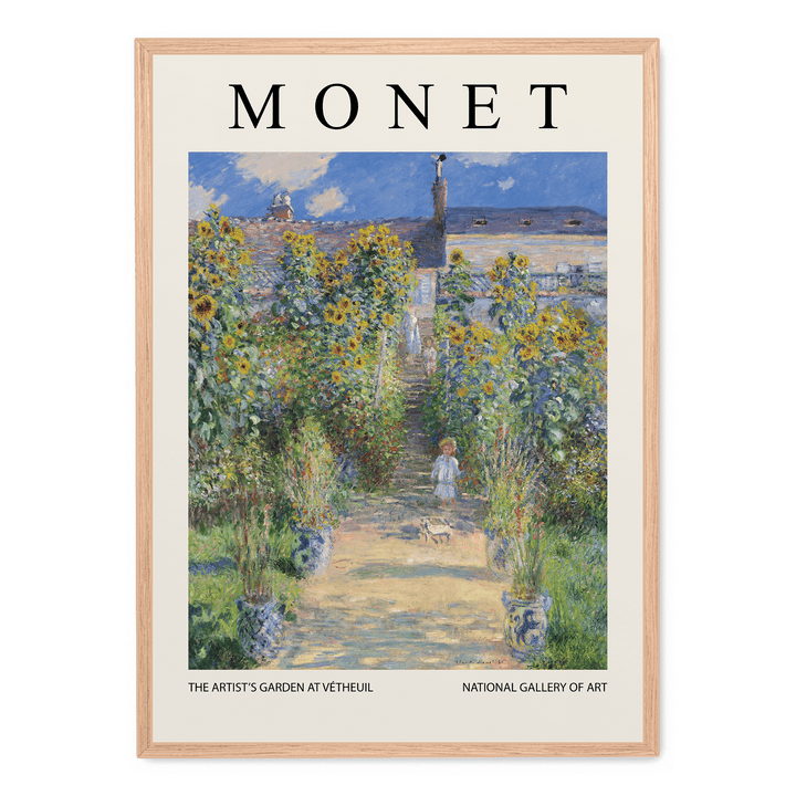 The Artist's Garden At Vétheuil