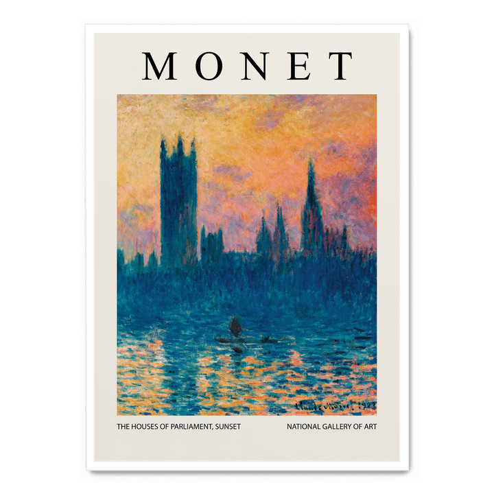 The Houses Of Parliament, Sunset