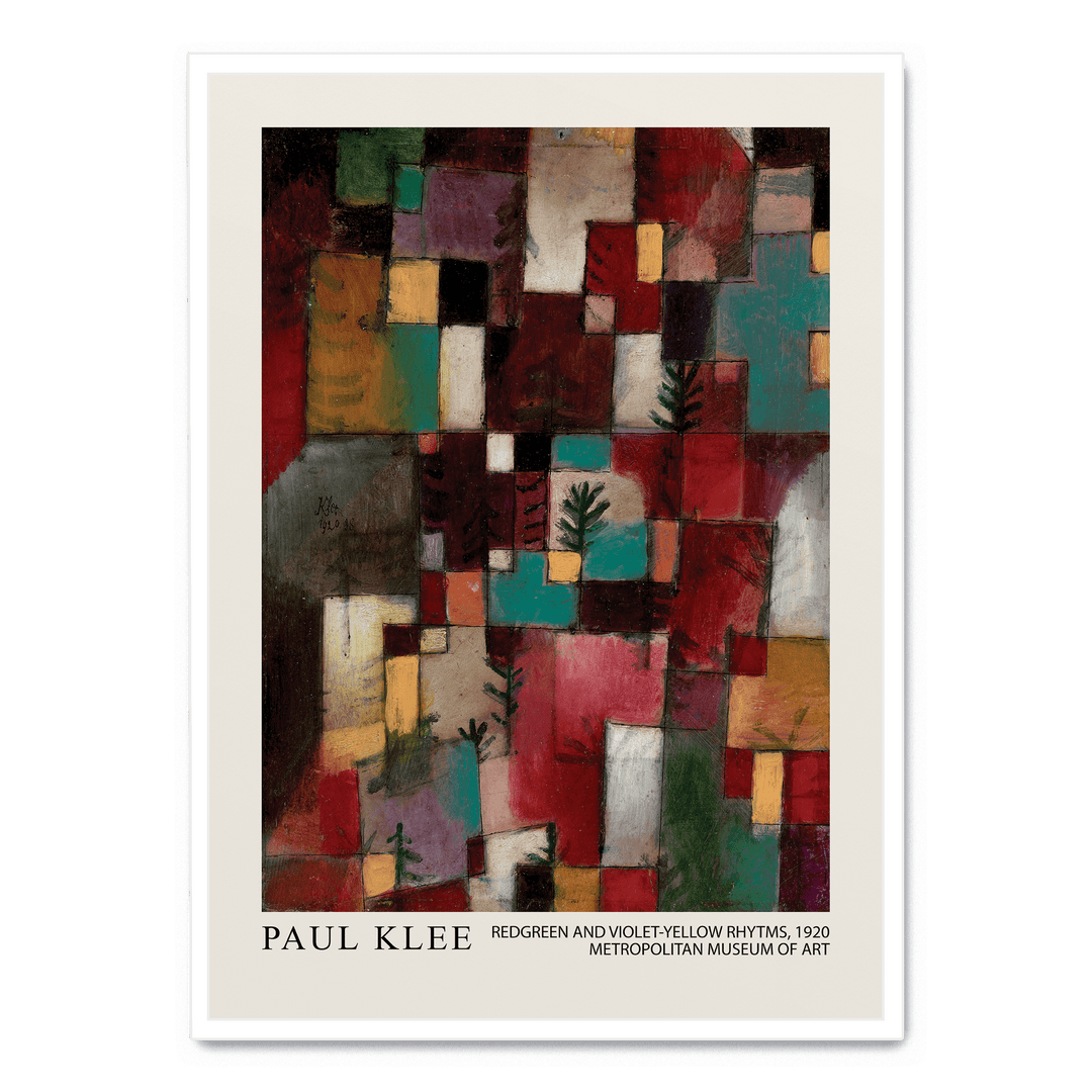 Redgreen And Violet-Yellow Rhytms