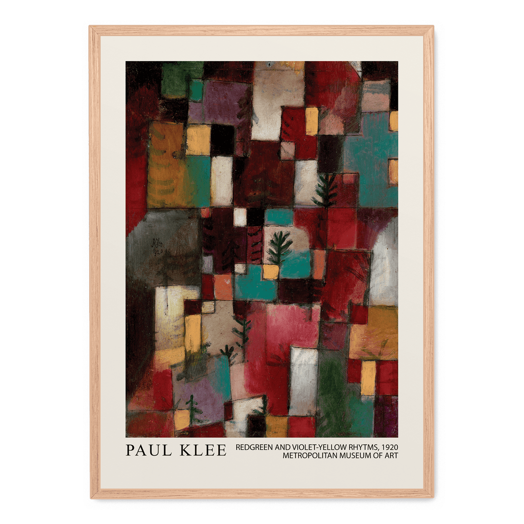 Redgreen And Violet-Yellow Rhytms