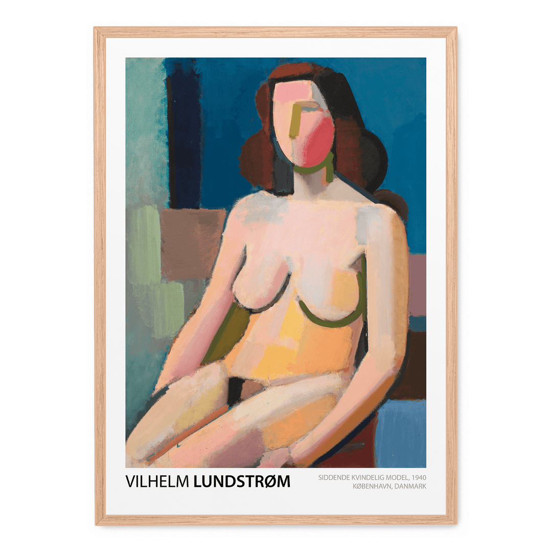 Siddende Kvindelig Model 2