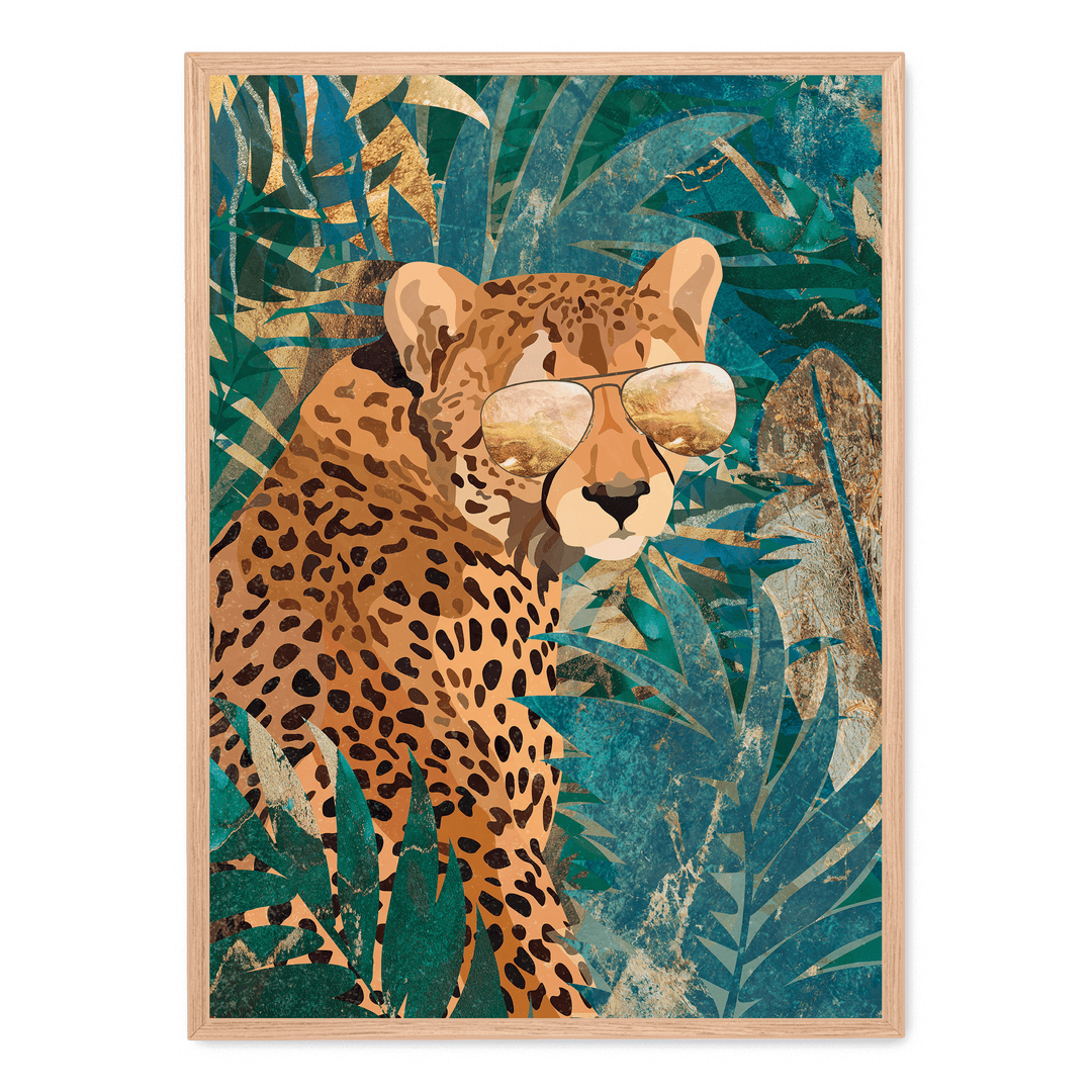 Rockstar Cheetah In The Jungle