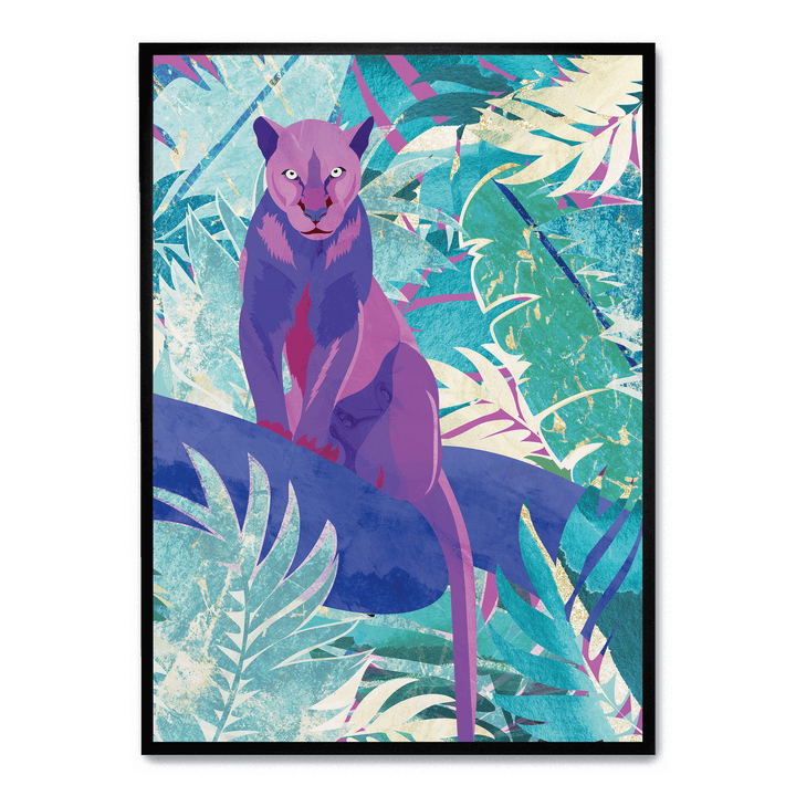 Pink Panther In The Neon Jungle