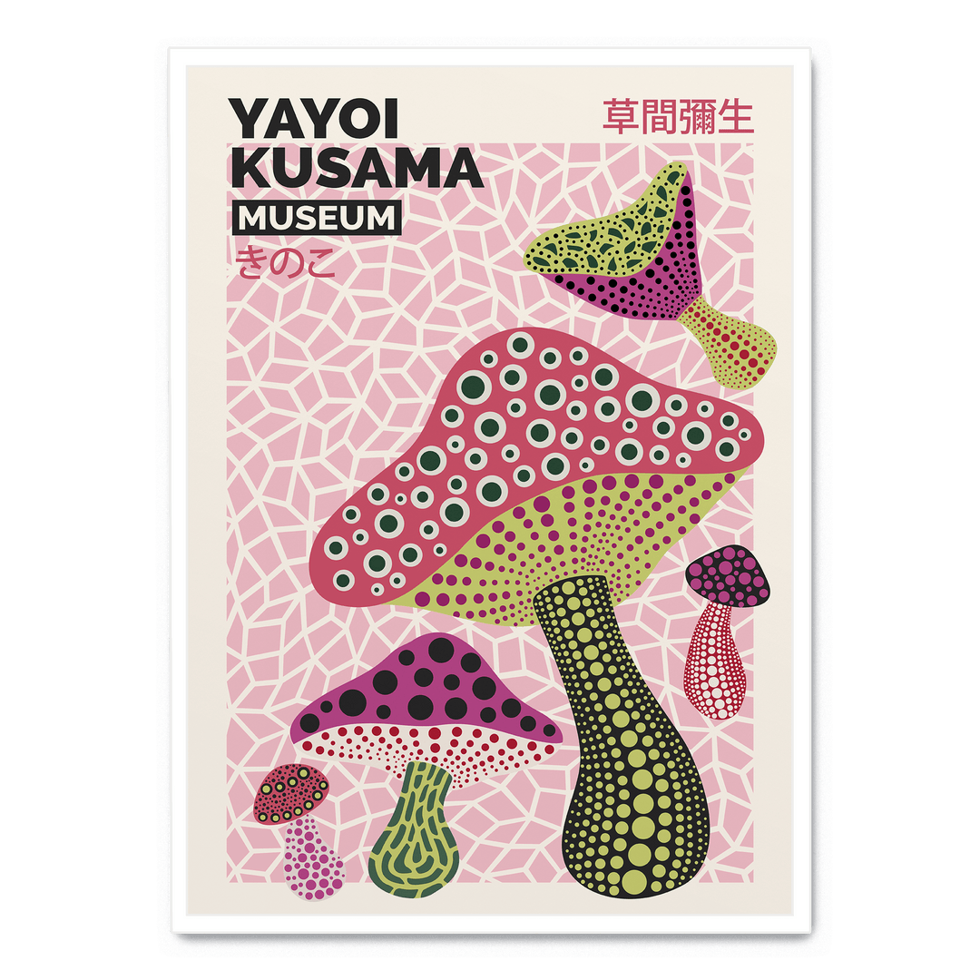 Yayoi Kusama - Infinity Mushrooms