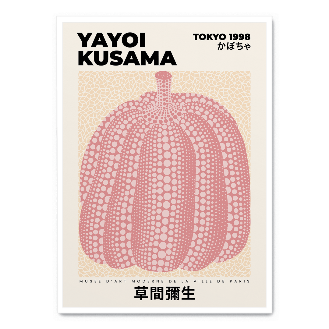 Yayoi Kusama - Pink Pumpkin
