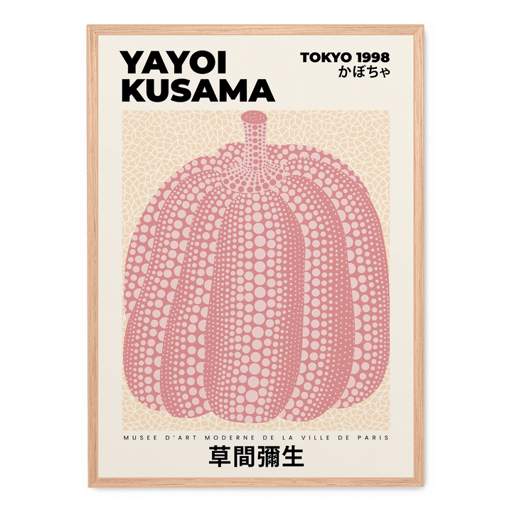 Yayoi Kusama - Pink Pumpkin